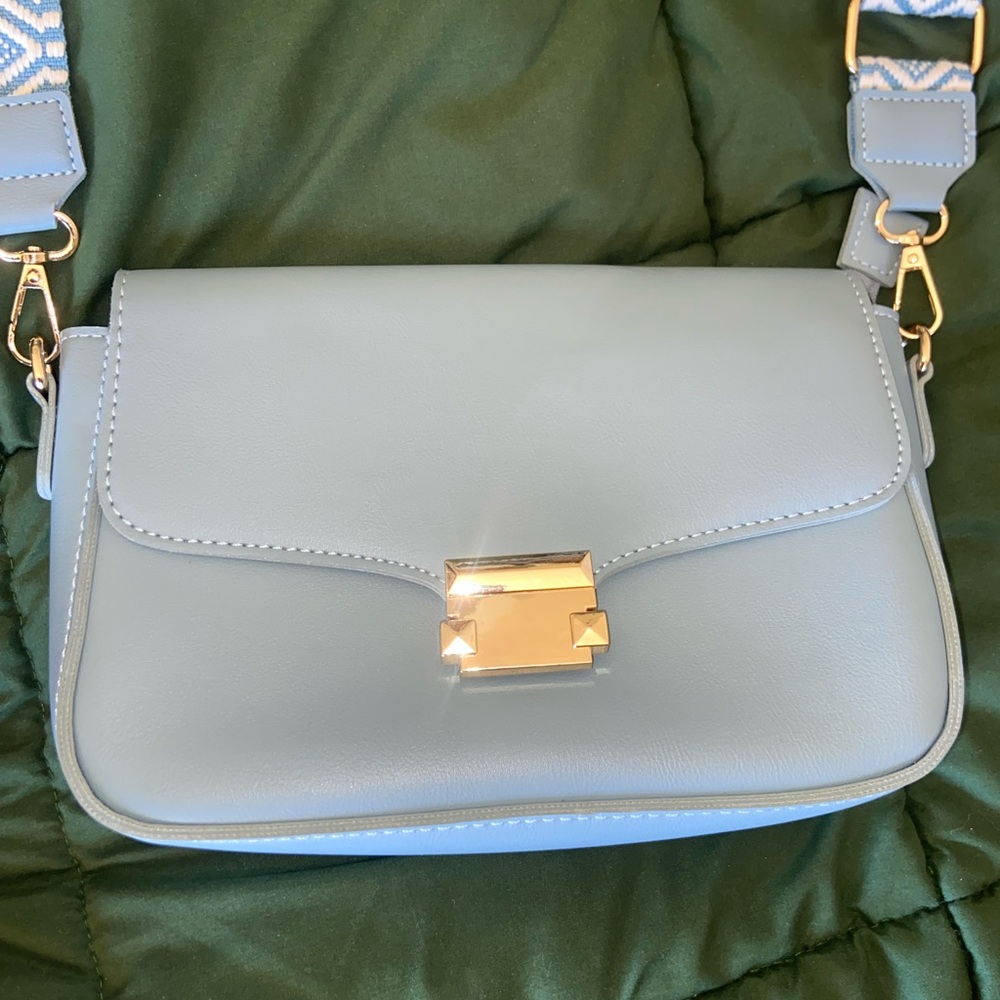 Stylish Blue Crossbody Bag